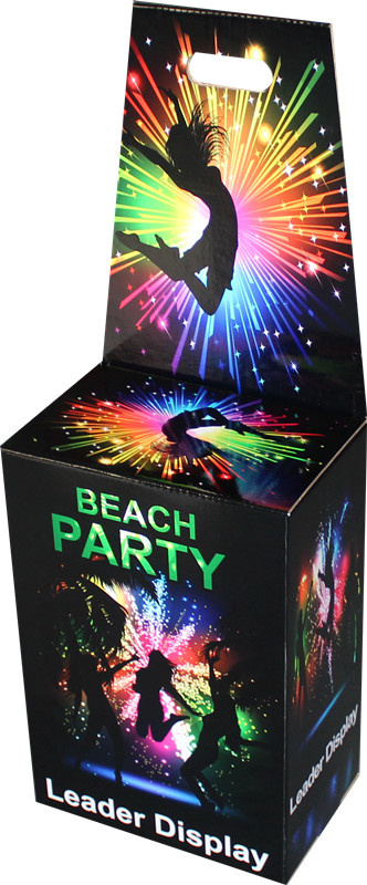 Hotsale Paper Cardboard Display Trolley Box for Advertising