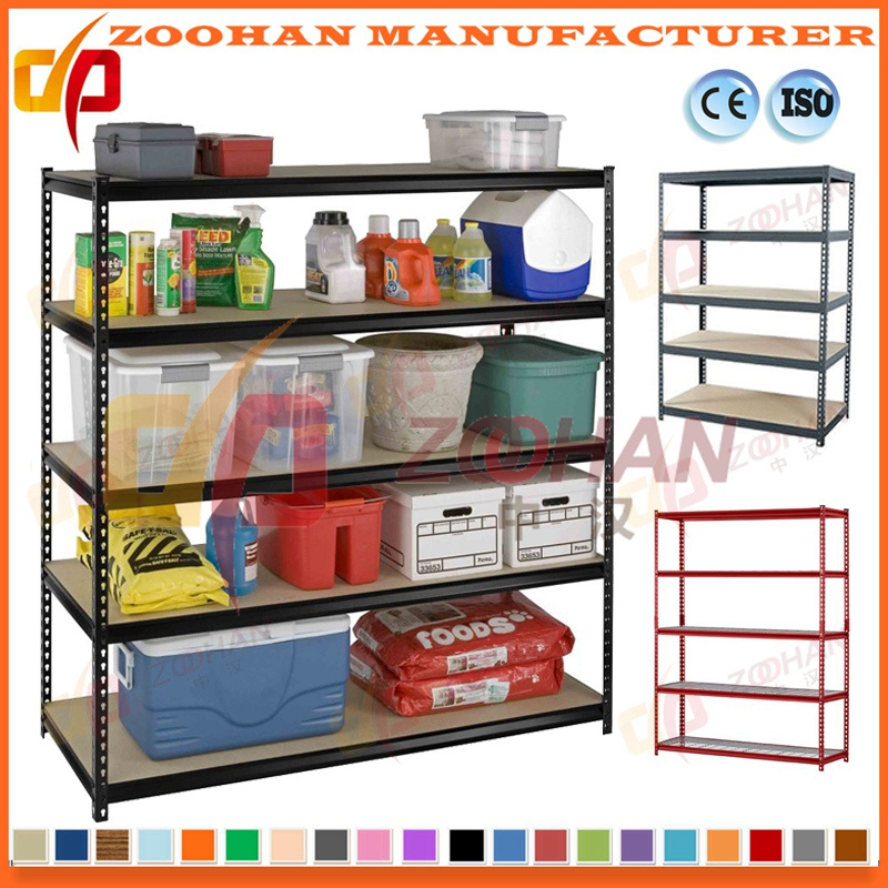 Multifunctional Metal Warehouse Display Shelving Light Duty Storage Racks (Zhr181)