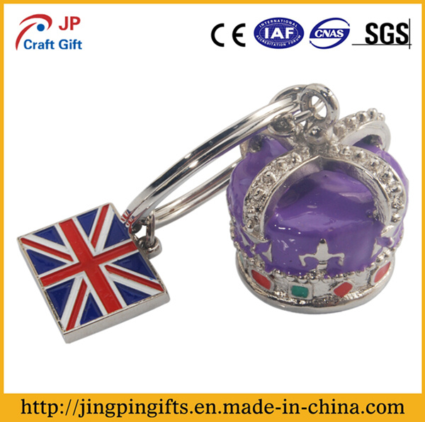 3D Metal Key Chain with Key Ring Holder