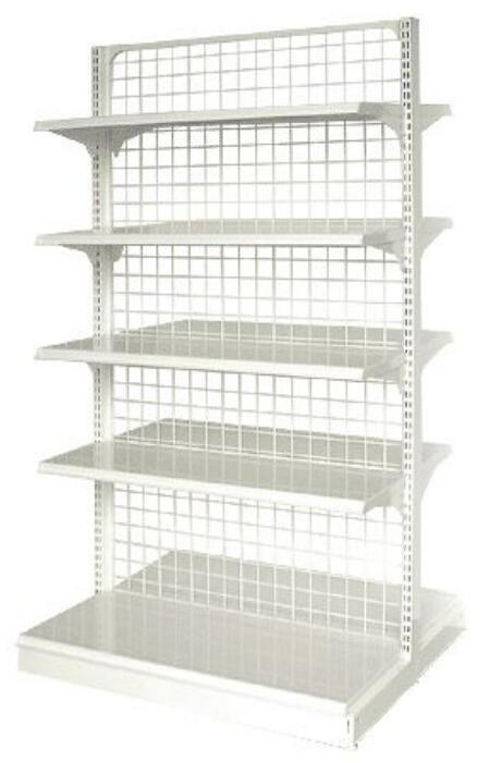 Japan Style Double-Side Back Net Supermarket Shelf