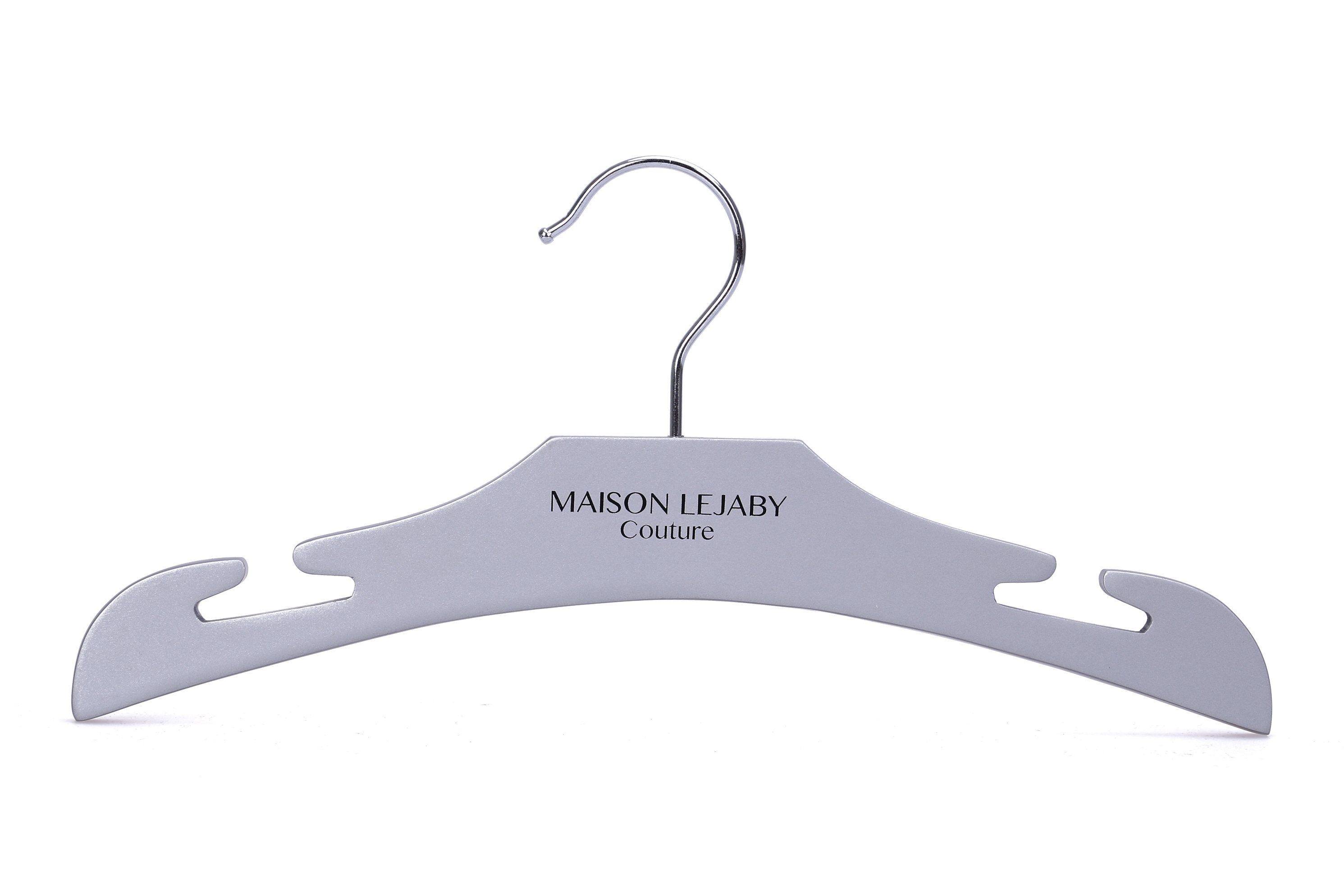 Wooden Kids Clothes Hangers with Clips