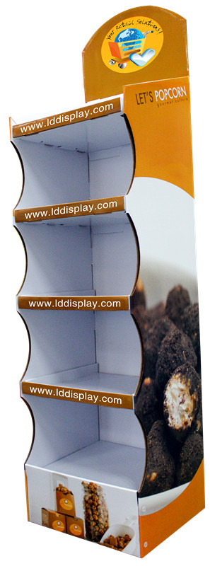 High Quality Large Capacity Storage Floor Display Box Paper
