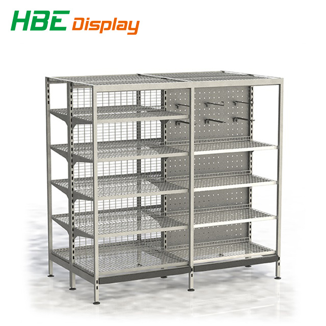 Supermarket Equipment Metal Gondola Supermarekt Shelf