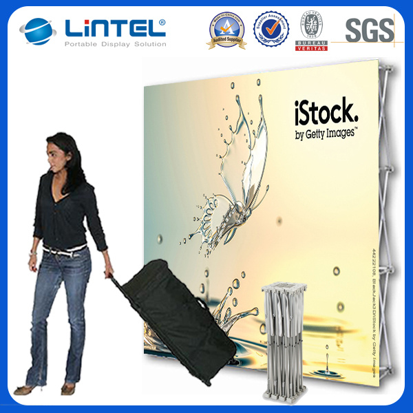 Advertising Hardware and Fabric Graphic Pop up Display Rack