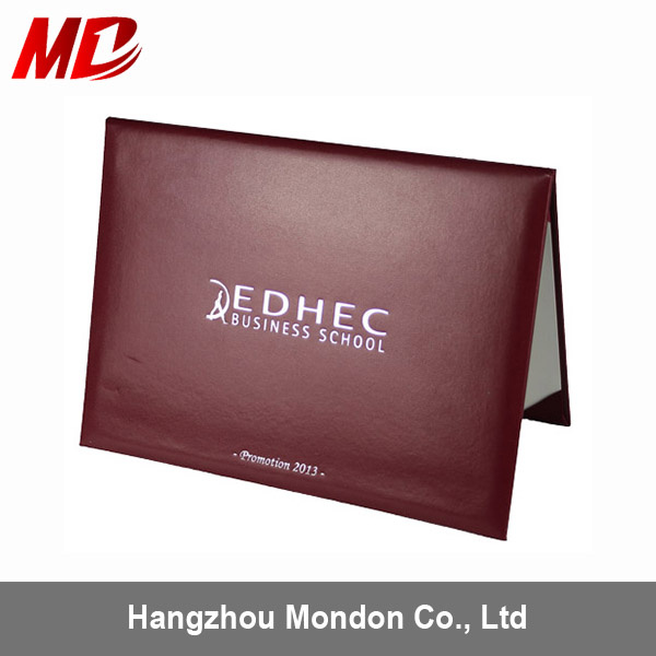 University Diploma Certificate Holder Wiith Hop Stamping
