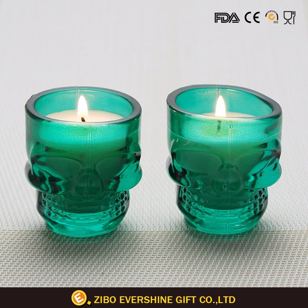 Simple Style Frosting White Color Glass Candle Holders
