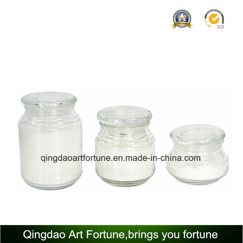 Glass Jar Candle Holder for Home Decoration