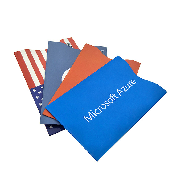 Anti Tear RFID Blocking Paper Cresit Card Sleeve Passport Holder