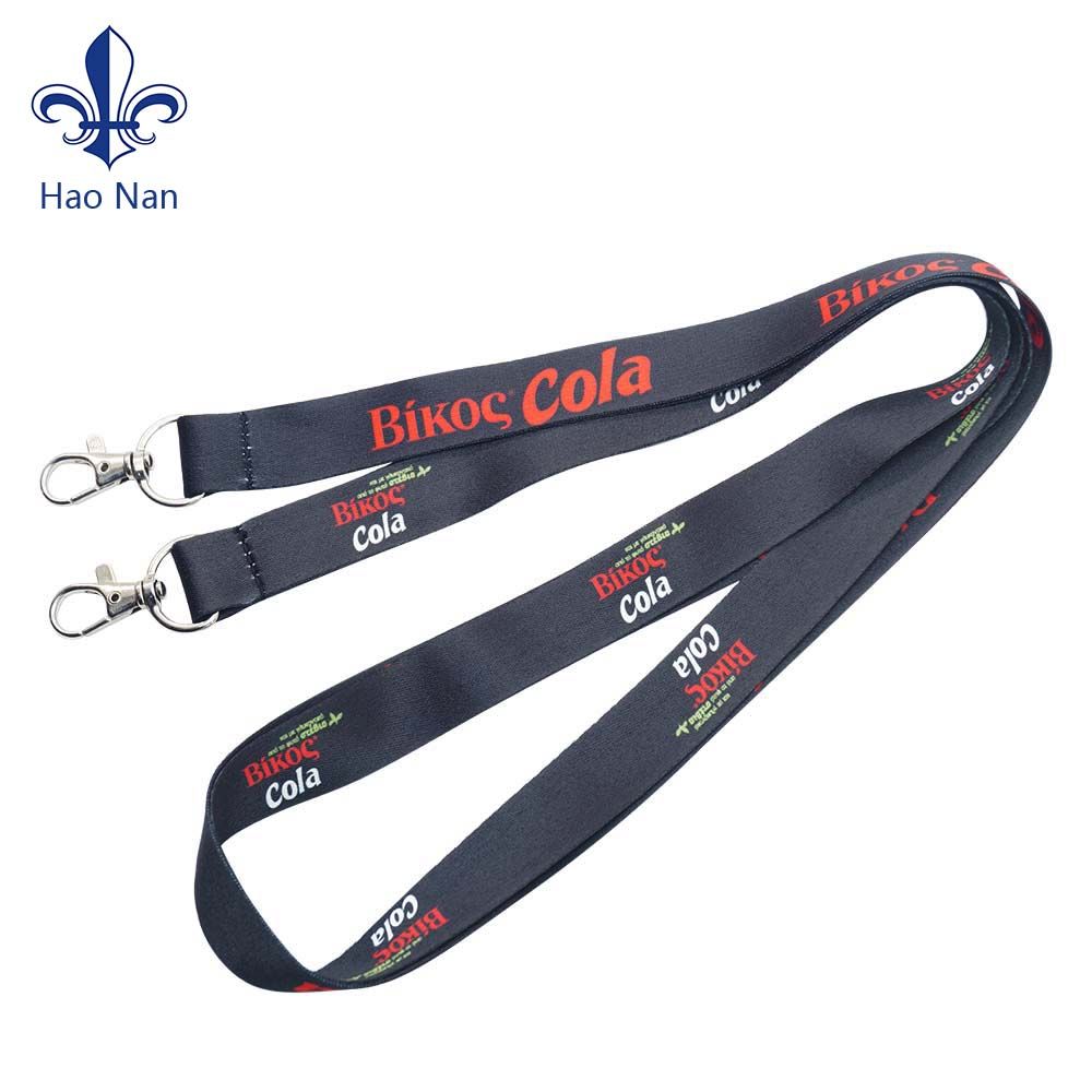 900*20 mm Custom Logo Metal Buckle Lanyard with ID Card Holders
