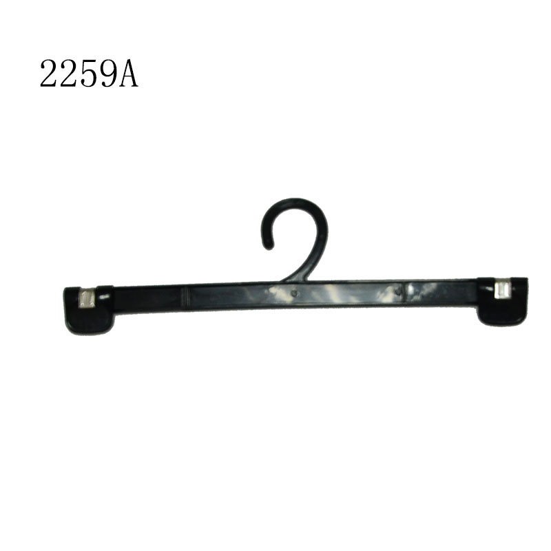 Cheap Plastic Pants Hanger with Clips