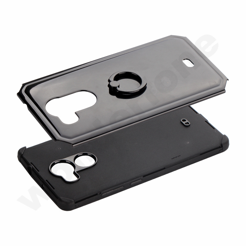 Anti Slip Hybrid Fashion Ring Holder Phone Cover for Huawei Mate 8