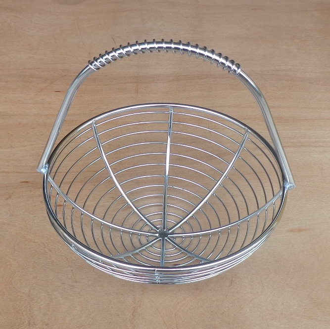 Hand Hold Metal Fruit Basket Holder