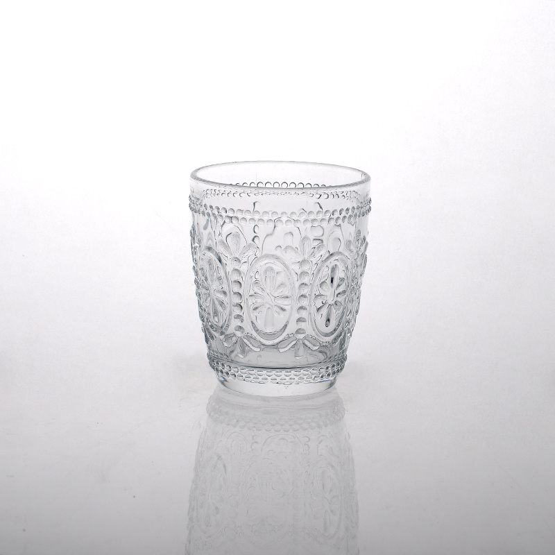 Machine Pressed Patterned Candle Holder