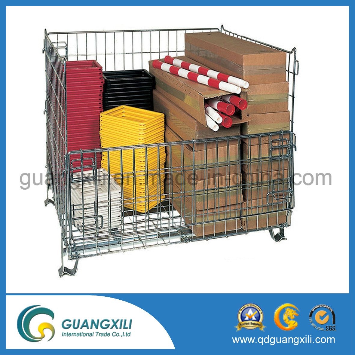 Storage Cage Wire Container Storage Racks