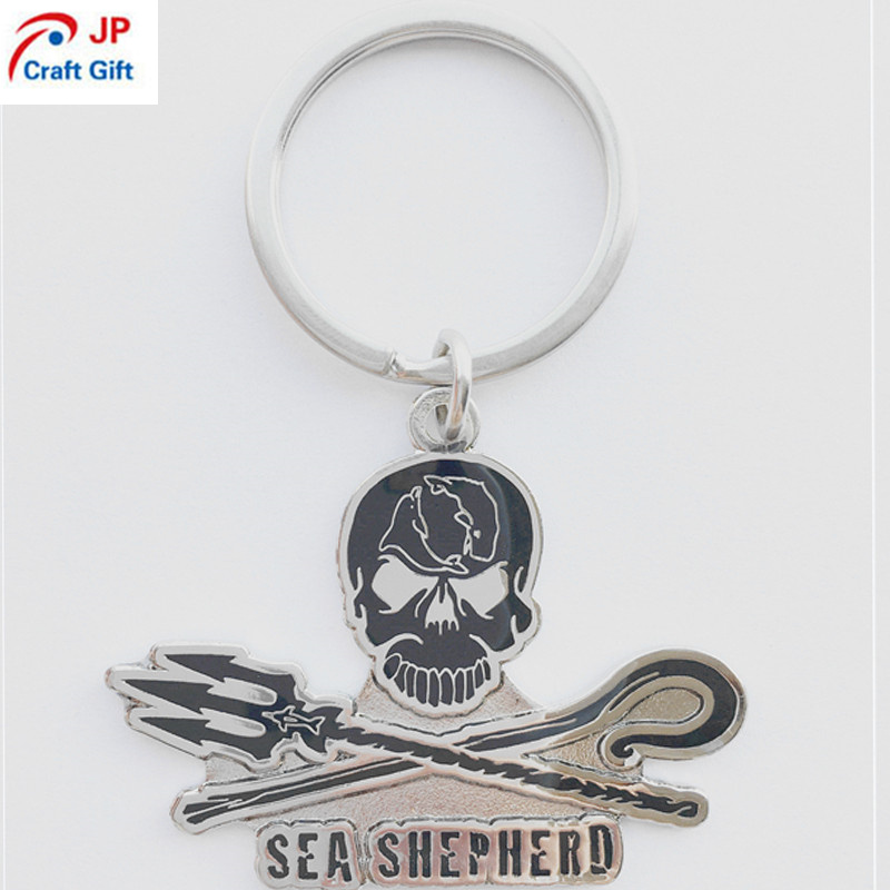Custom High Quality Poseidon Shape Metal Keychain