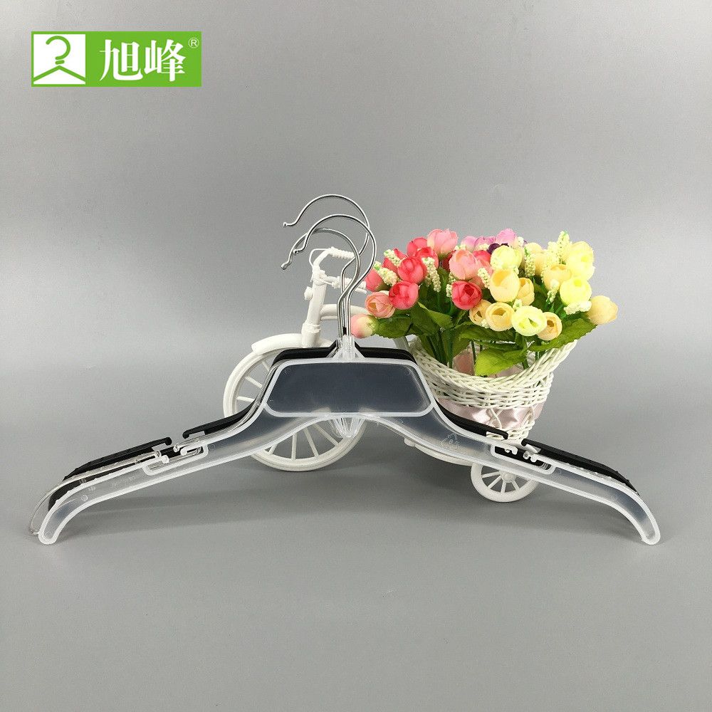 Wholesale High Quality Clear Garments Plastic Hanger