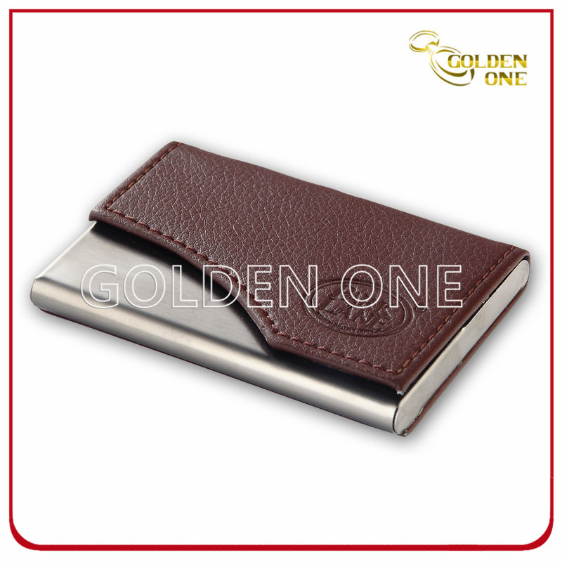 Promotion Hot Sale PU Leather Name Card Holder