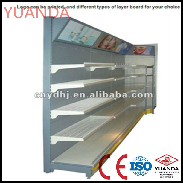 2017 Modern Supermarket Cosmetic Display Shelf
