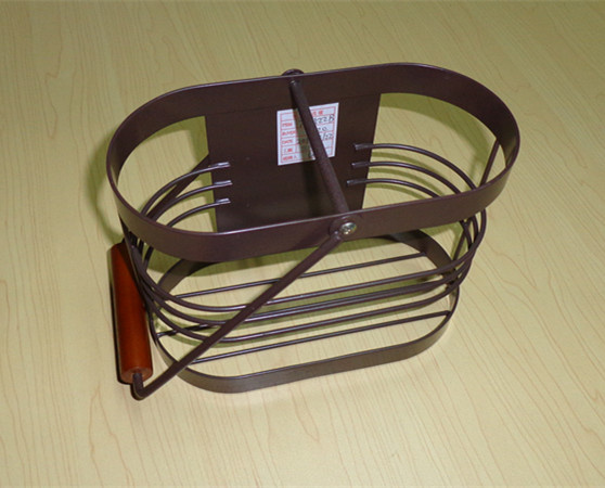 Metal Hand shopping Basket Holder