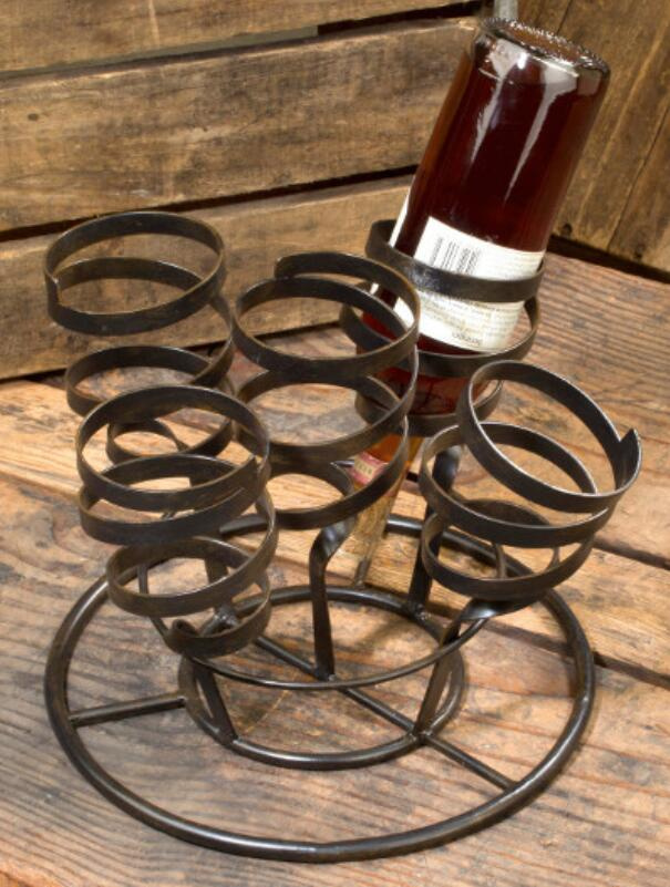 Artistical 5 Bottles Wine Holder