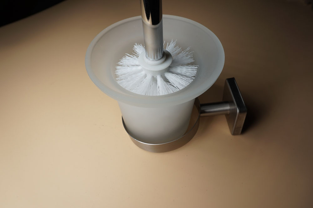 Wall Mounted Inox Stainless Steel Toilet Brush Holder
