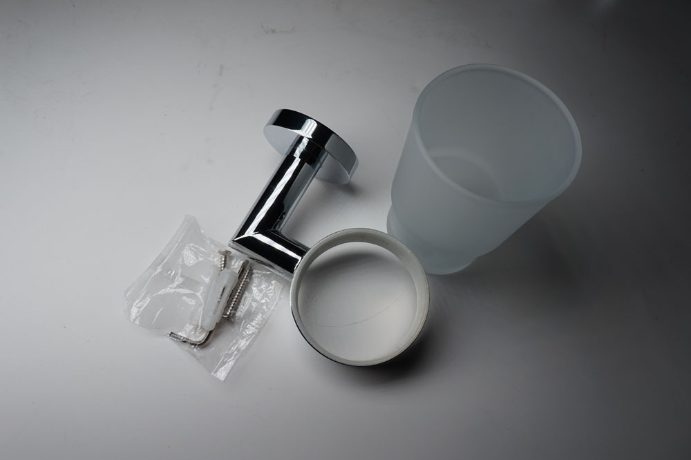 Wall Mounted 304 Stainless Steel Weld Single Toothbrush Holder