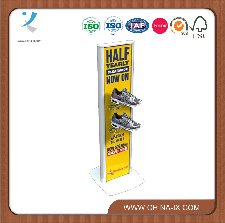 Floor Standing Display Rack for Shoe Store