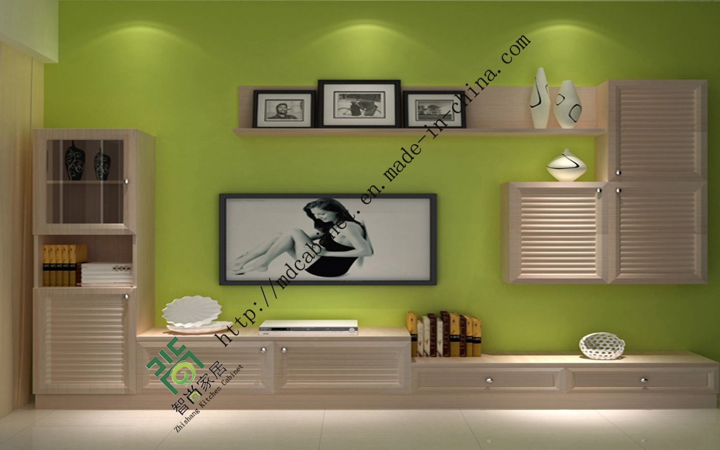 2015 Modern Living Room Furniture, TV Bench, TV Stand (ZS-323)
