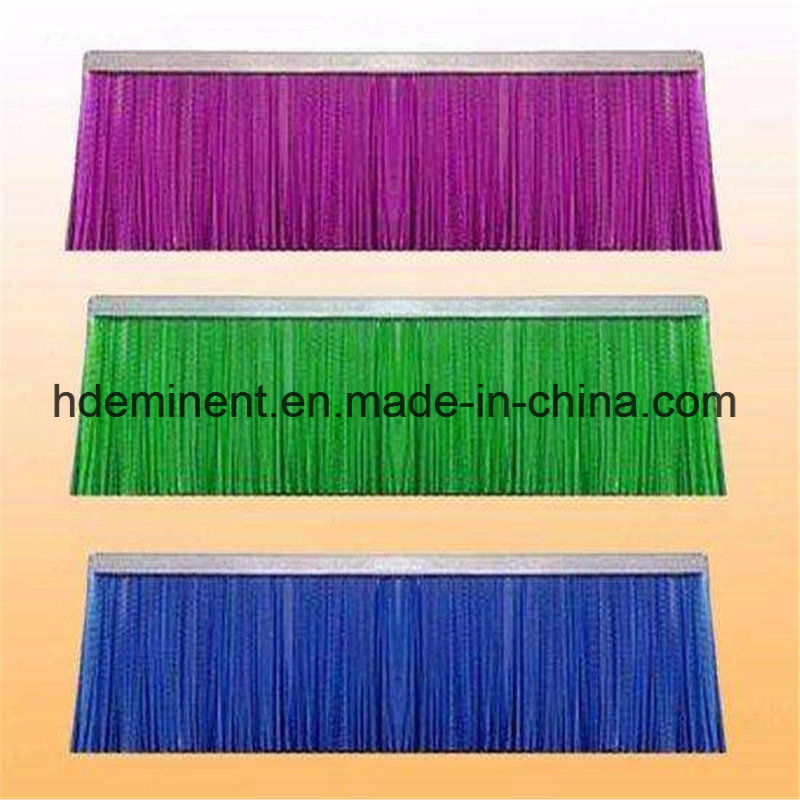 Nylon Bristle Aluminium Holder Door Bottom Door Seal Brush Strip