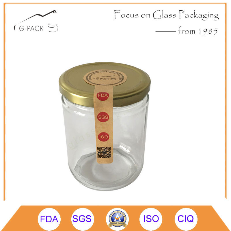 8oz Glass Food Canning Jars with Metal Caps