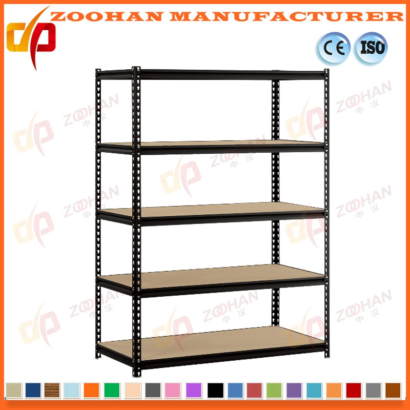 Light Duty Warehouse Metal Rivet Shelf Storage Display Rack (Zhr105)