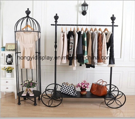 Metal Garment Rack, Display Fixture, Classical Display Stand