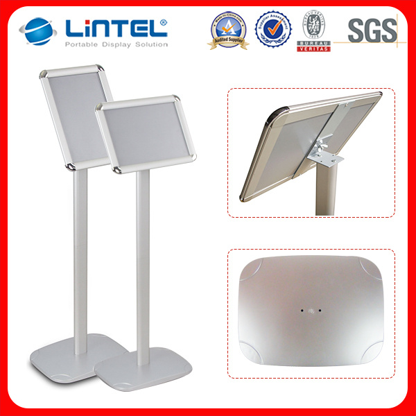 Floor Standing Aluminum Display Stand Sign Holder (LT-13B2)