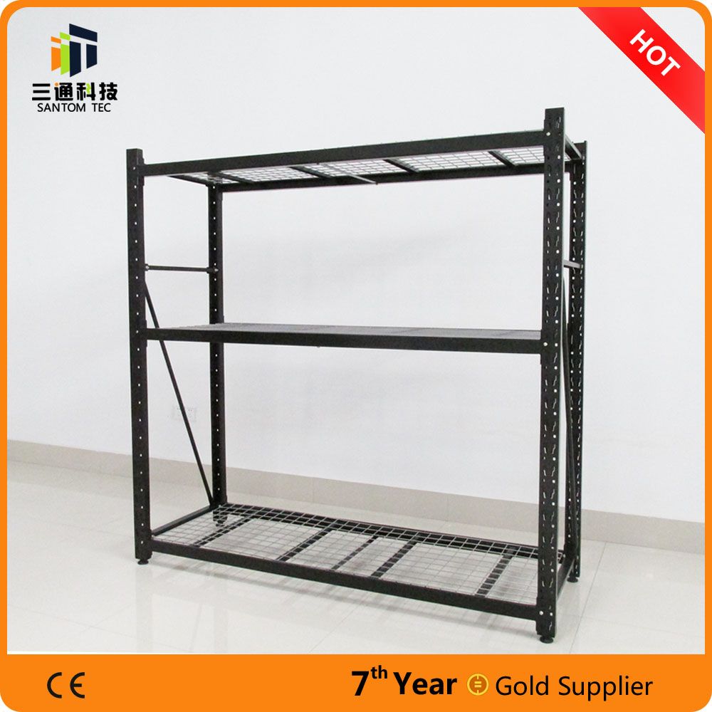 Garage Rack with Wire Grid