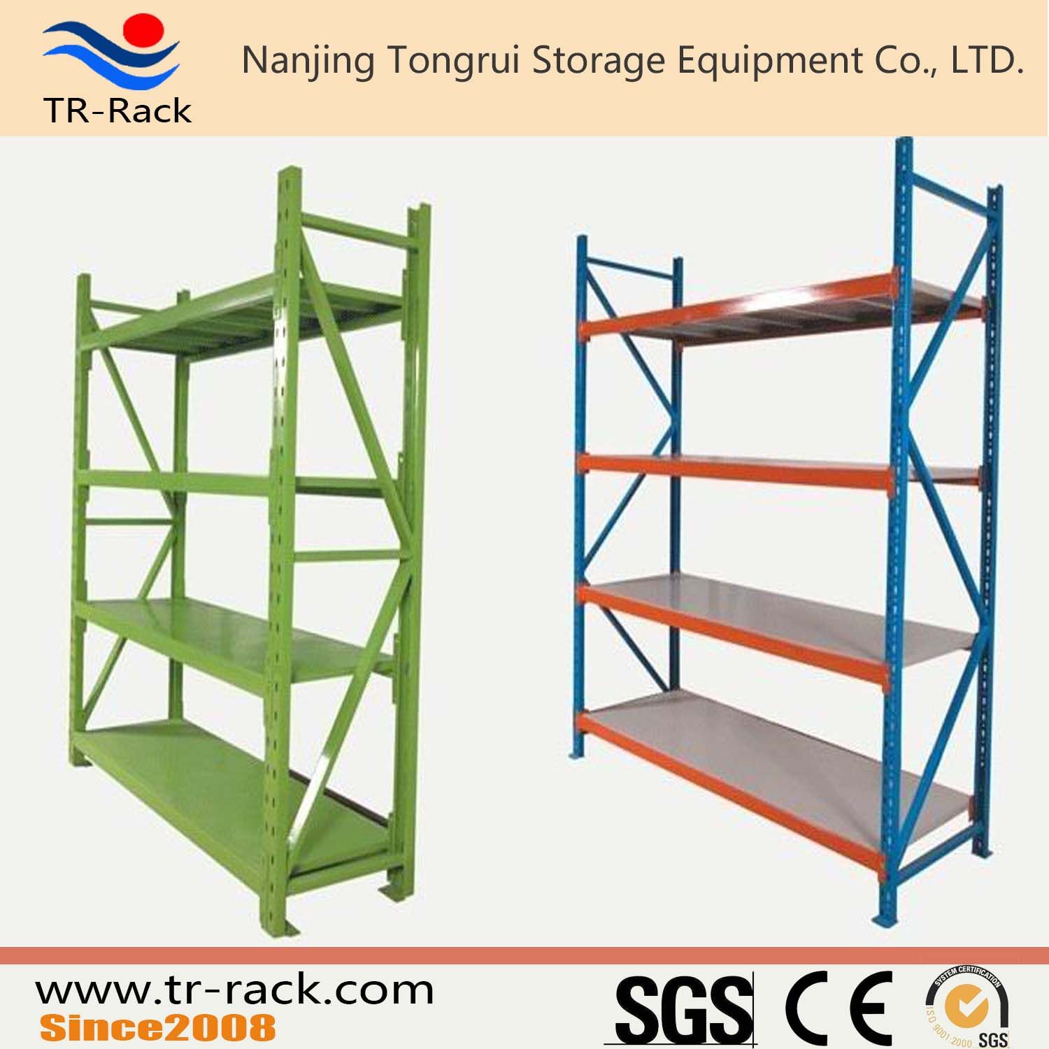 Warehouse Long Span Medium Duty Racking for Warehouse Storage