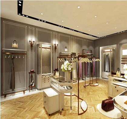 Boutique Store Garment Display Rack