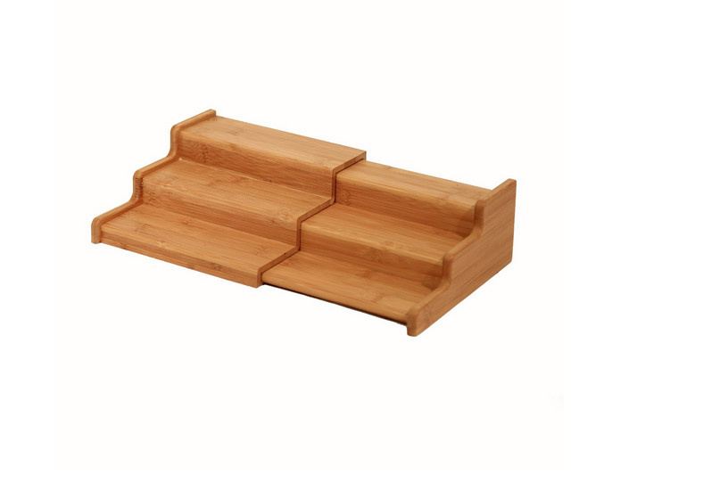 Bamboo Magnetic Spice Rack