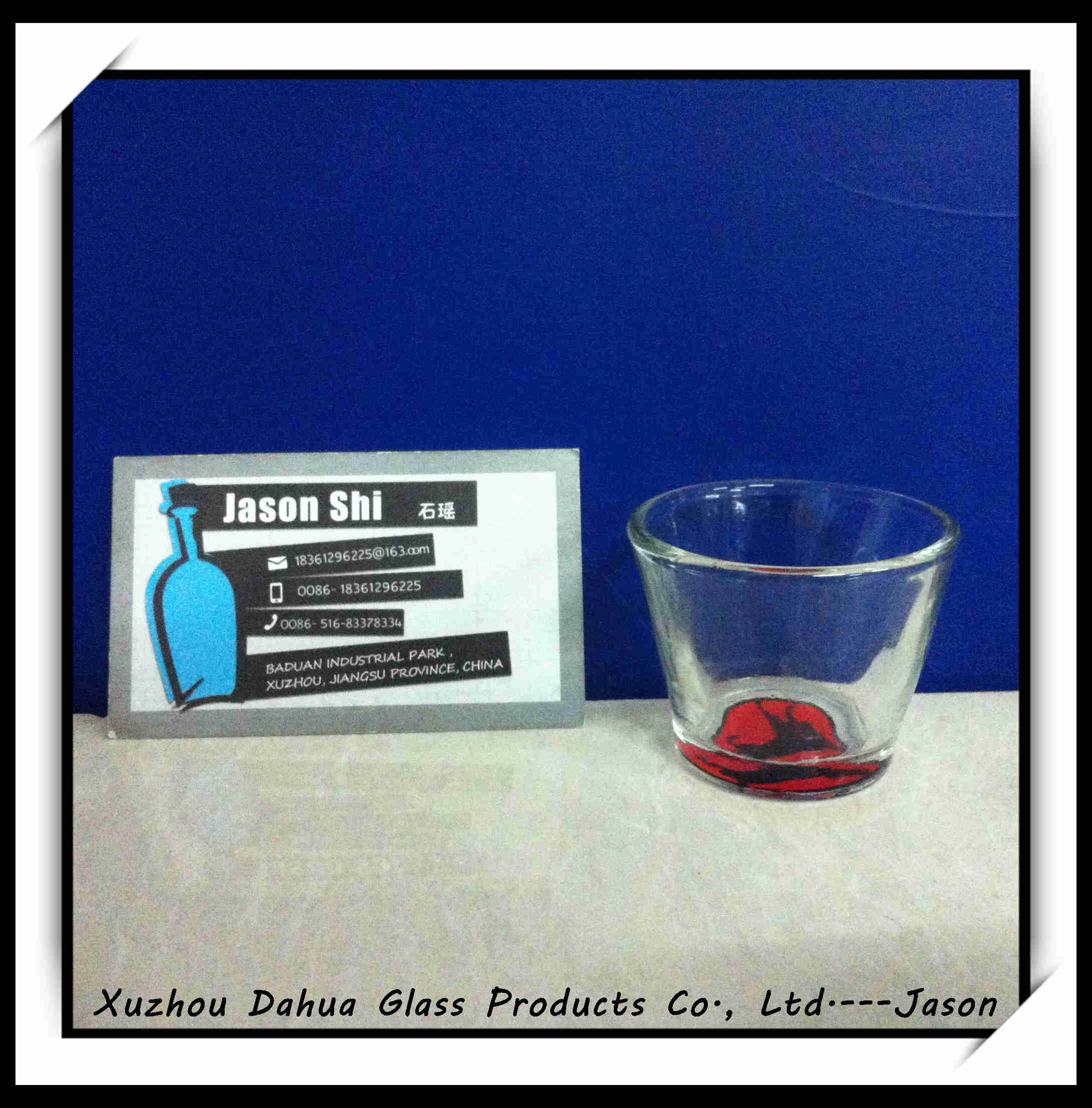 2oz Small Round Glass Cup for Sale