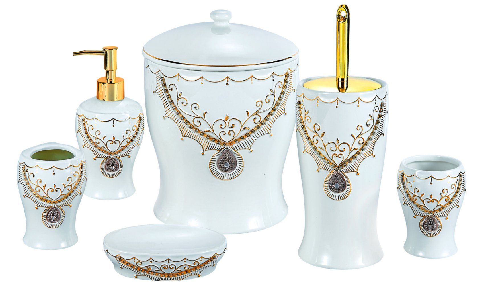 Fashion Ceramic Bathroom Set 6PCS