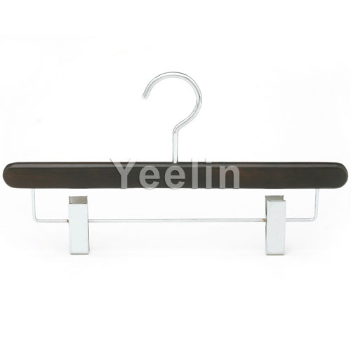 Wooden Trousers Hanger with Clips (211-33630)