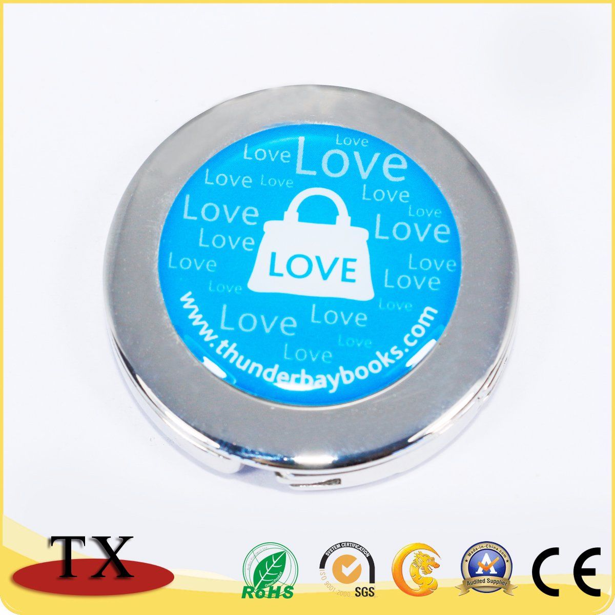 Metal Bag Holder, Epoxy Round Metal Punching Bag Holder