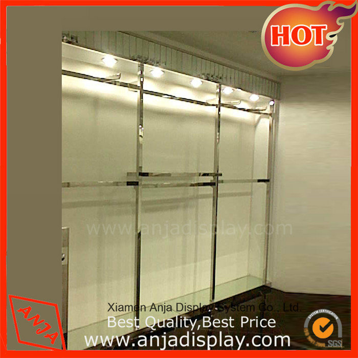 Clothing Store Perforated Rack on The Wall