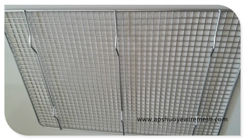 Nonstick Stainless Steel Mesh Bread Cookies Cooling Shelf