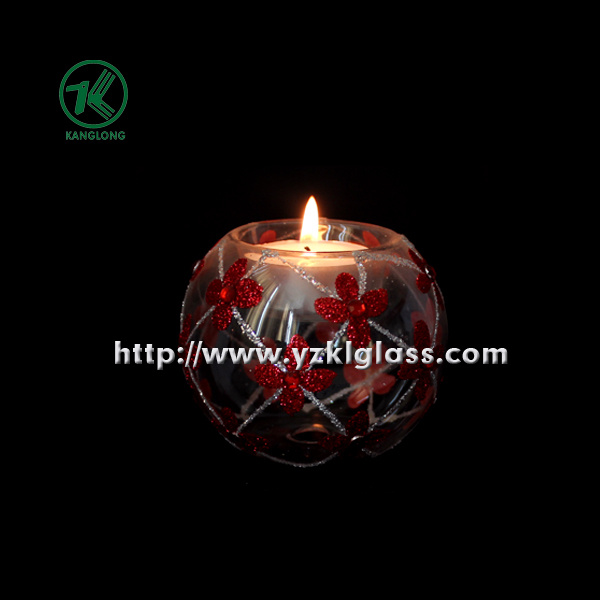 Single Color Glass Candle Set (KL101012-43)