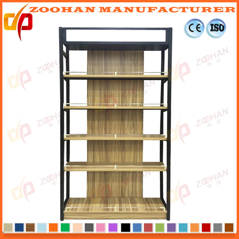 Metal Store Shop Supermarket Storage Wall Display Stand Shelf (Zhs452)