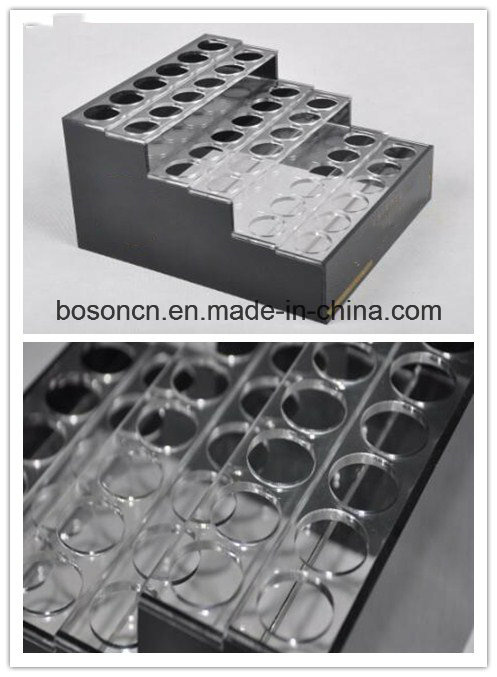 Acrylic Display Double Sided Hang Shelve with 5 Layers