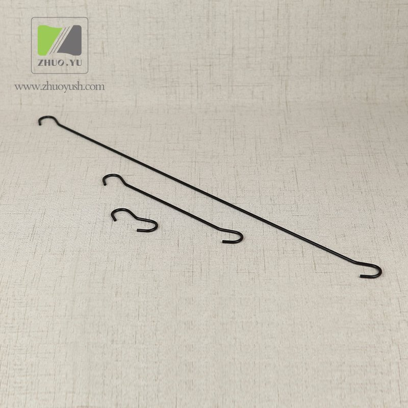 Custom Black Metal Hook for Brand Shop