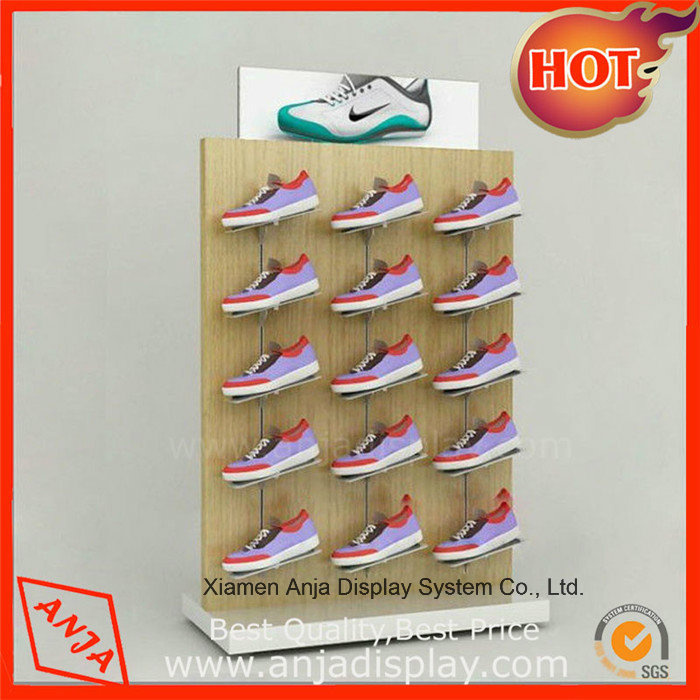 Metal/Wooden/MDF Footwear/Sneaker/ Shoes Display Stands&Display Case &Display Rack & Store Fixture & Wall Display Case
