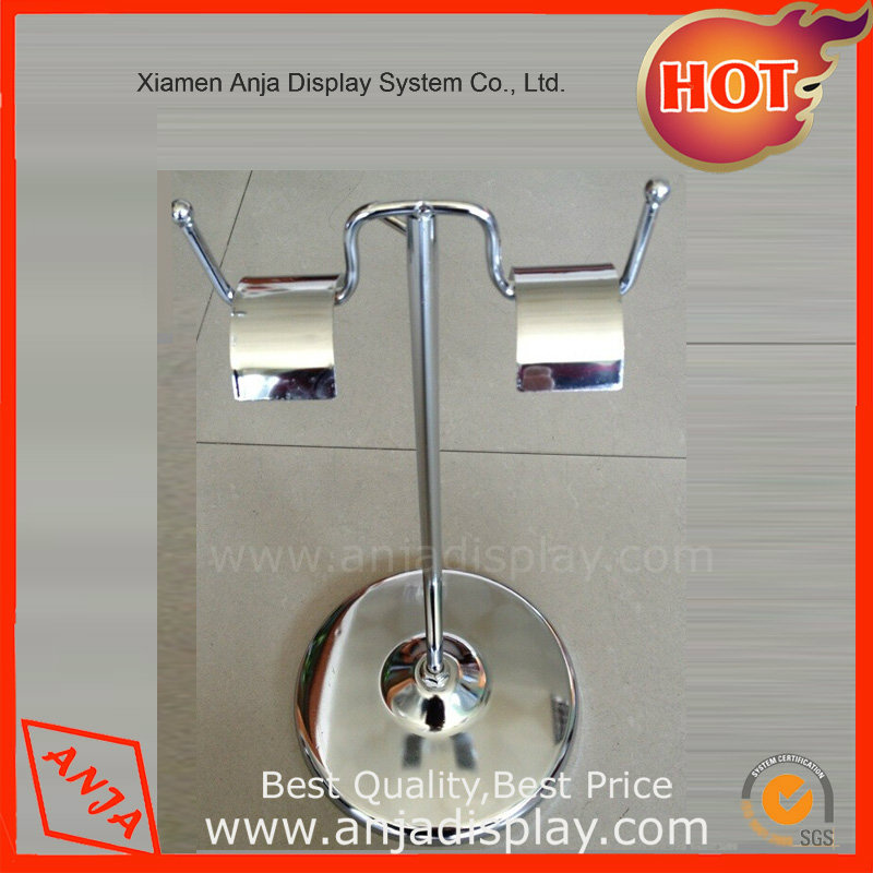 Stainless Steel Bag Display Rack for Shop