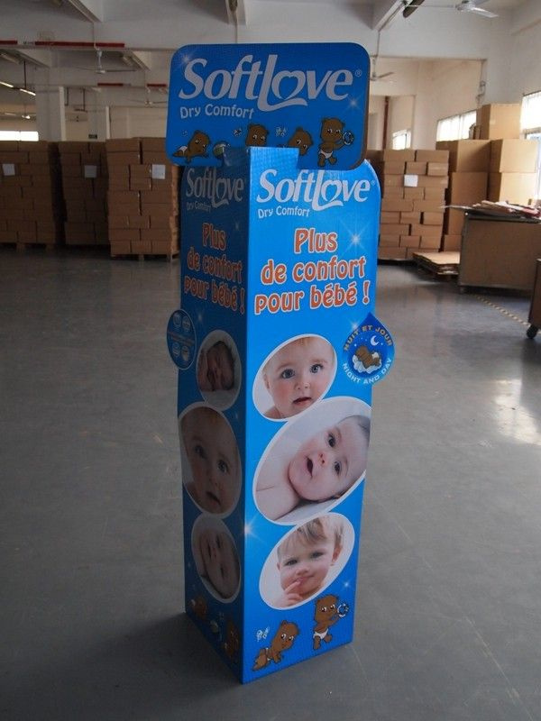 Paper Cardboard Advertising Standee Display Box